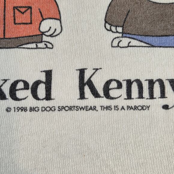 Vintage 1998 Big Dogs South Park Parody South Bark T-Shirt XL USA - Picture 9 of 14